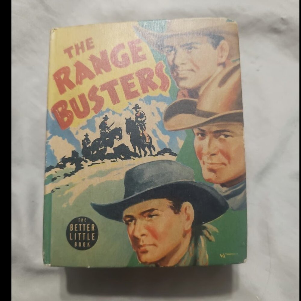 Antique book 1942 The Range Busters